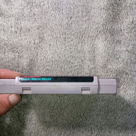 Super Mario Bros World SNES Authentic Game Only Nintendo SNES Tested & Working - Picture 16 of 16